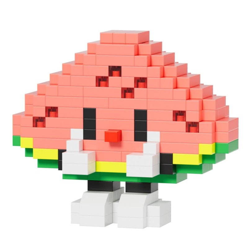 KAWAI BOX - Fruity Pals - Kit de Construction (6pcs) 230 à 350pcs