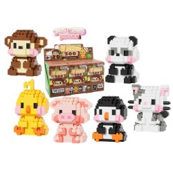 KAWAI BOX - Animal Zoo - Kit de Construction (6pcs) 165 à 205pcs