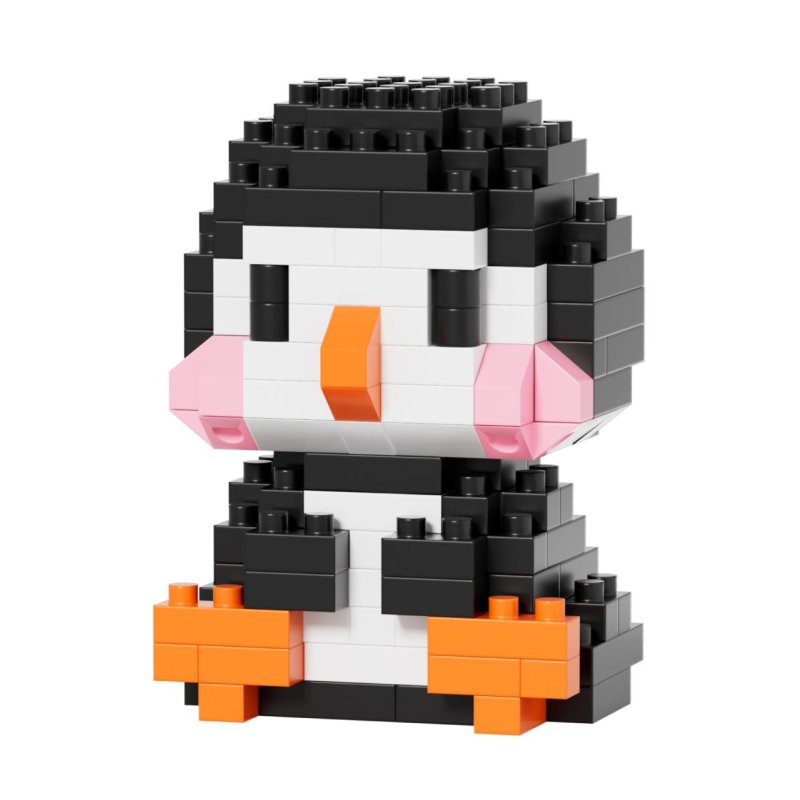 KAWAI BOX - Animal Zoo - Kit de Construction (6pcs) 165 à 205pcs