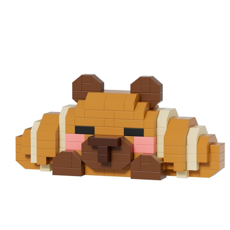 KAWAI BOX - Capybara Bakery - Kit de Construction (6pcs) 200 à 340pcs