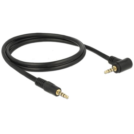 DeLOCK 84737 audio cable 1 m 3.5mm Black
