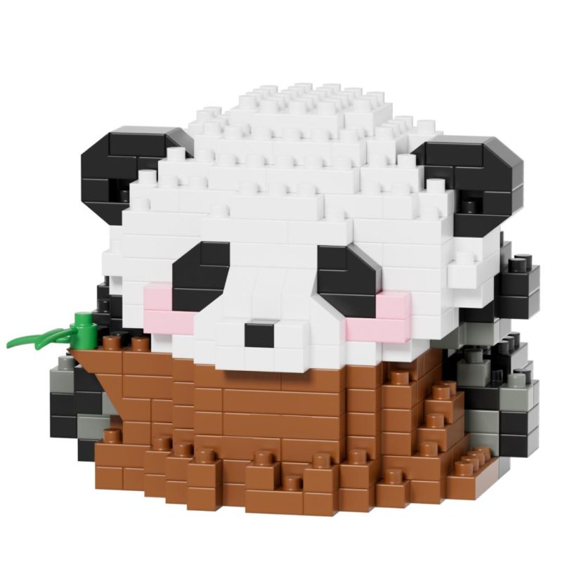 KAWAI BOX - Happy Panda - Kit de Construction (6pcs) 300 à 355pcs