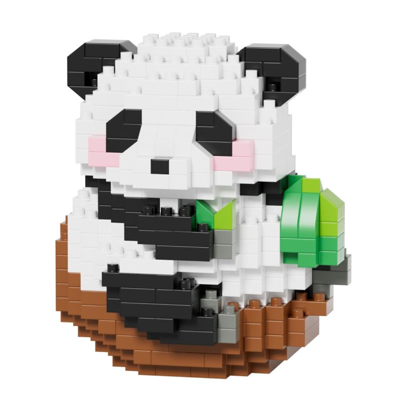KAWAI BOX - Happy Panda - Kit de Construction (6pcs) 300 à 355pcs