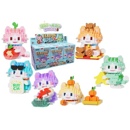 KAWAI BOX - Happy Cat - Kit de Construction (6pcs) 310 à 420pcs