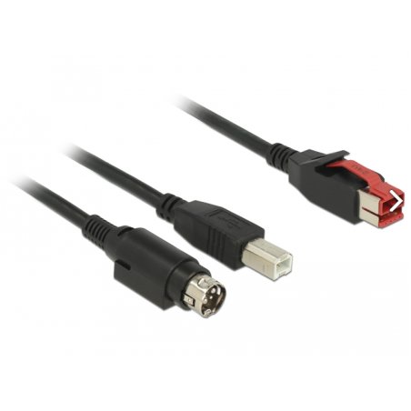 DeLOCK 85487 USB cable USB 2.0 1 m USB B Black