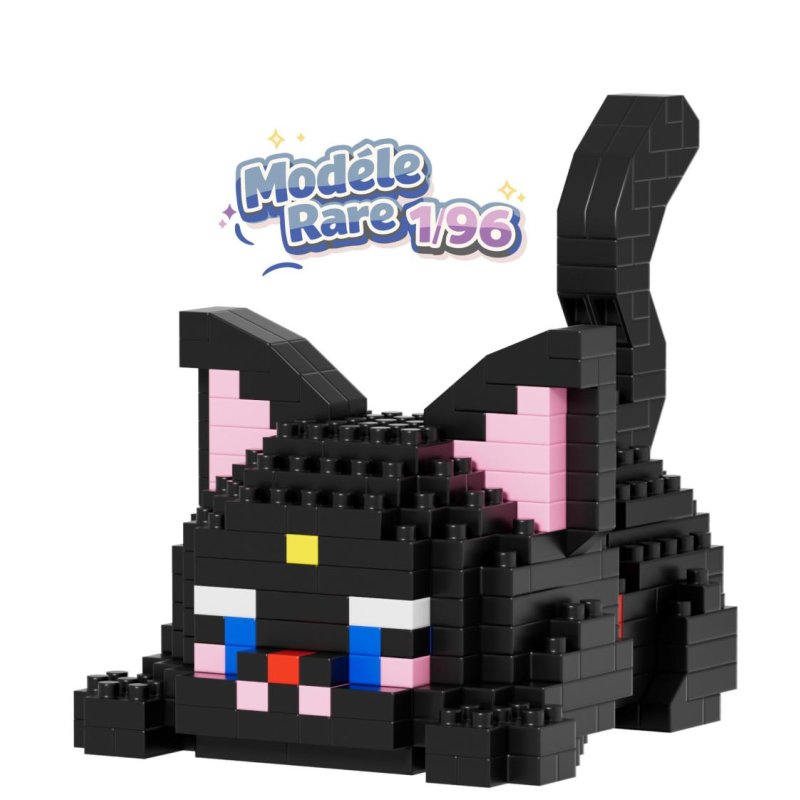 KAWAI BOX - Happy Cat - Kit de Construction (6pcs) 310 à 420pcs