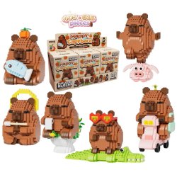 KAWAI BOX - Happy Capybara - Kit de Construction (6pcs) 405 à 615pcs