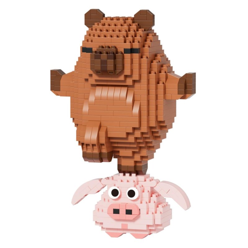 KAWAI BOX - Happy Capybara - Kit de Construction (6pcs) 405 à 615pcs