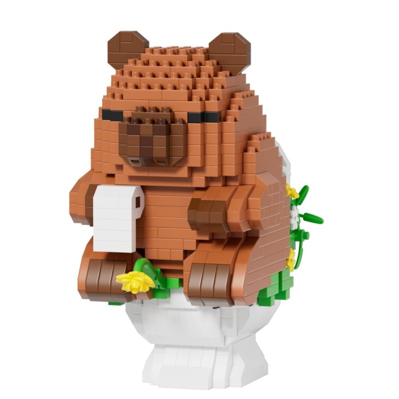 KAWAI BOX - Happy Capybara - Kit de Construction (6pcs) 405 à 615pcs