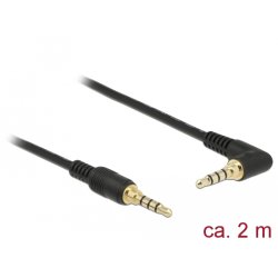 DeLOCK 85613 audio cable 2 m 3.5mm Black