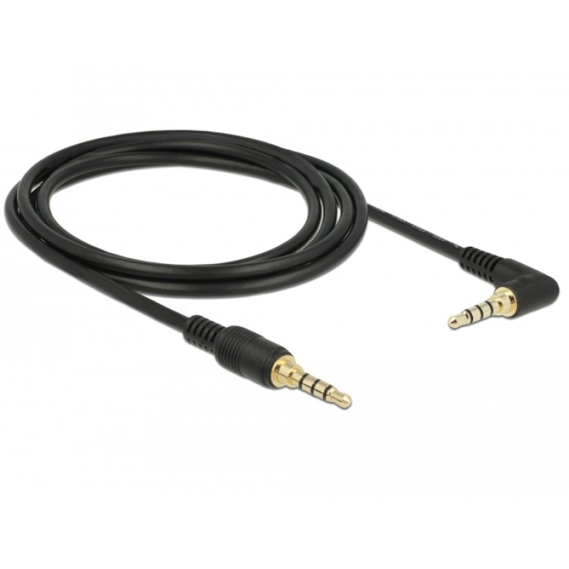 DeLOCK 85613 câble audio 2 m 3,5mm Noir