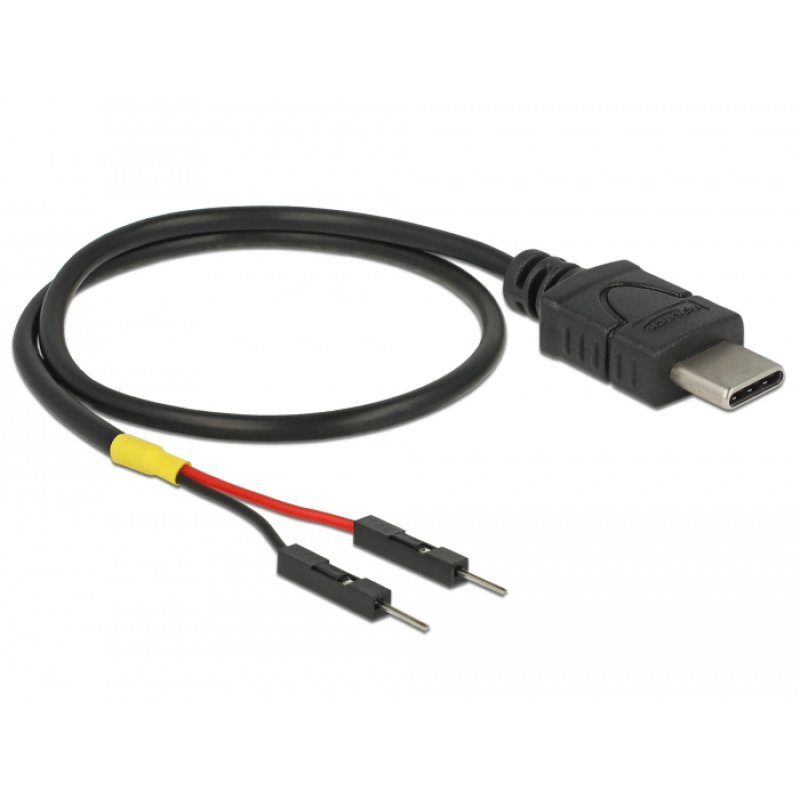DeLOCK 85420 câble USB 0,3 m USB C Noir