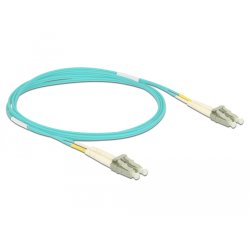 DeLOCK Cable Optical Fibre LC to LC Multi-mode OM3 2 m
