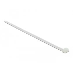 DeLOCK 19731 serre-câbles Attache de câble détachable Nylon Blanc 10 pièce(s)