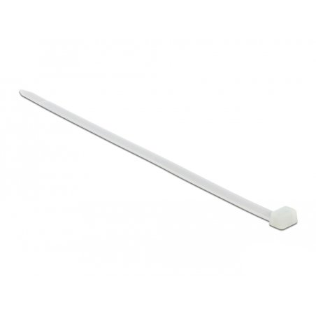 DeLOCK 19731 serre-câbles Attache de câble détachable Nylon Blanc 10 pièce(s)