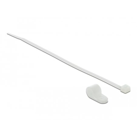 DeLOCK 18869 cable tie Ladder cable tie Nylon White 10 pc(s)