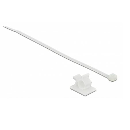 DeLOCK 18877 cable tie Nylon White 10 pc(s)