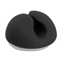 DeLOCK Cable Holder Mini self-adhesive Set 10 pieces black