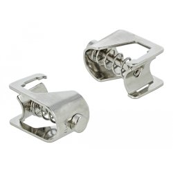 DeLOCK Shield Clamp for Busbar - Cable diameter 10 - 17 mm