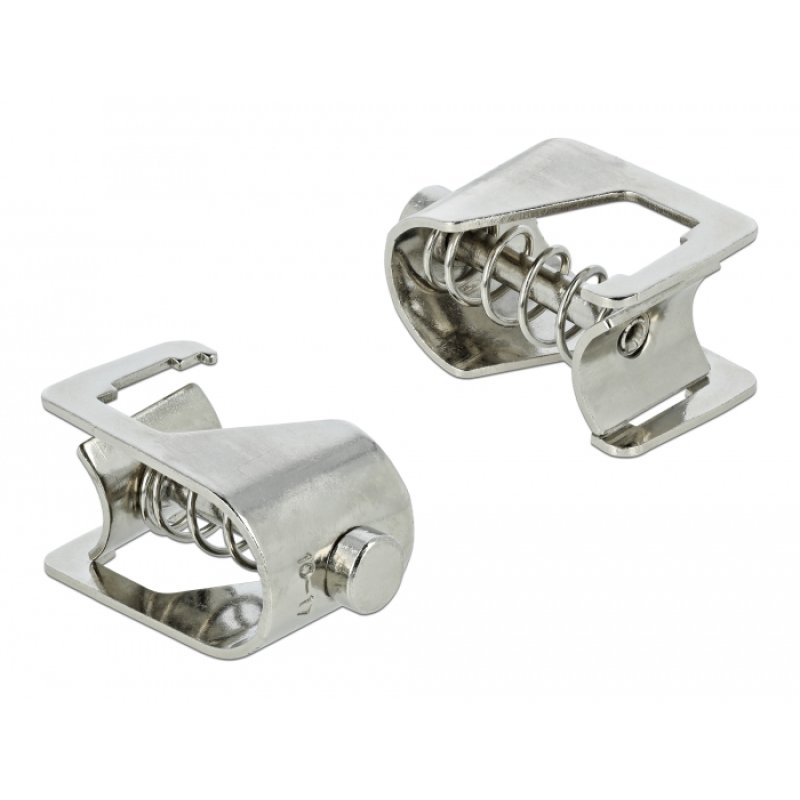 DeLOCK Shield Clamp for Busbar - Cable diameter 10 - 17 mm