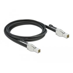 DeLOCK PCI Express Cable Mini SAS HD SFF-8674 to SFF-8674 2 m