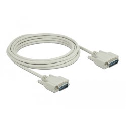DeLOCK Câble Serial D-Sub15 mâle à mâle 5 m