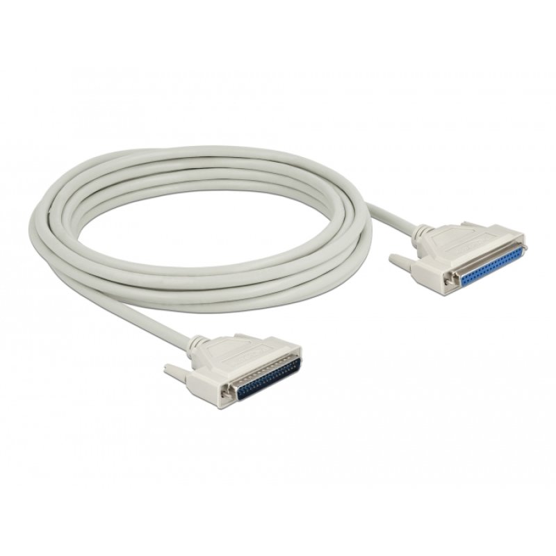 Delock Serielles Kabel D-Sub 37 Stecker zu Buchse 5 m