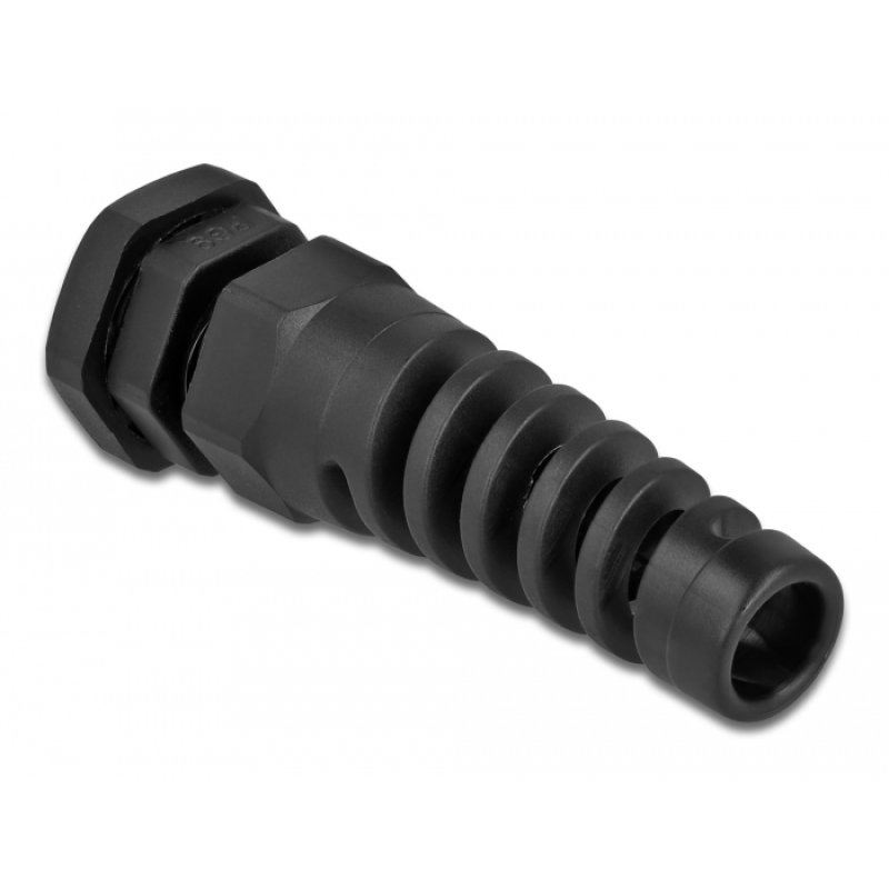 DeLOCK Cable Gland with strain relief PG9 black