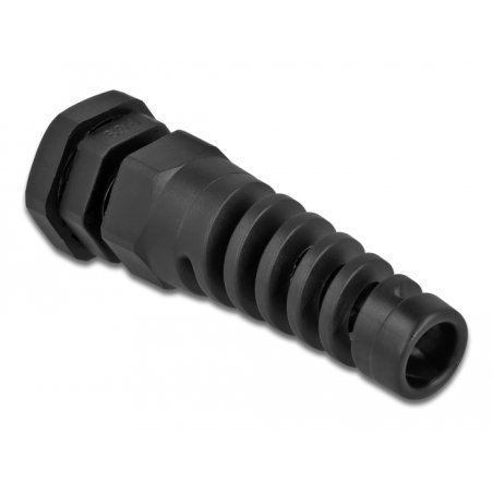 DeLOCK Cable Gland with strain relief PG9 black