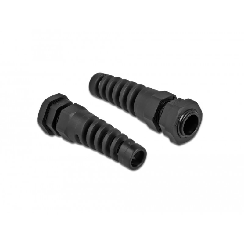 DeLOCK Cable Gland with strain relief PG9 black