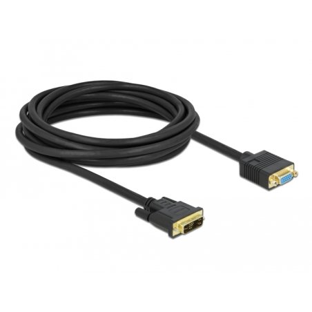 DeLOCK Cable DVI 12 5 male to VGA female 5 m