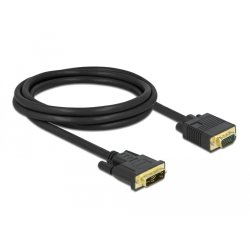 Delock Kabel DVI 12 5 Stecker zu VGA Stecker 2 m