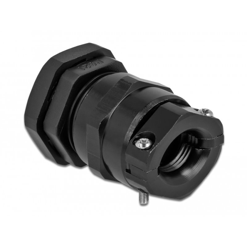 DeLOCK Presse-étoupe PG21 avec décharge de traction et protection de torsion, noir
