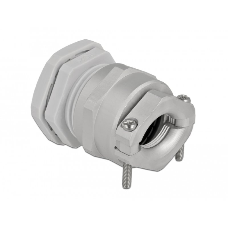 DeLOCK Presse-étoupe PG29 avec décharge de traction et protection de torsion, gris