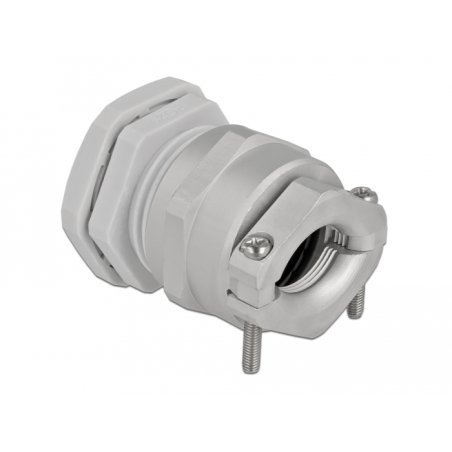 DeLOCK Presse-étoupe PG29 avec décharge de traction et protection de torsion, gris