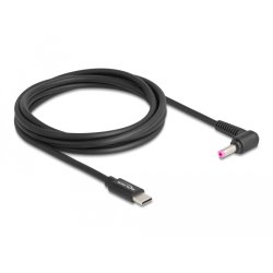 DeLOCK Câble de chargement de laptop USB Type-C mâle à HP 4,8 x 1,7 mm mâle