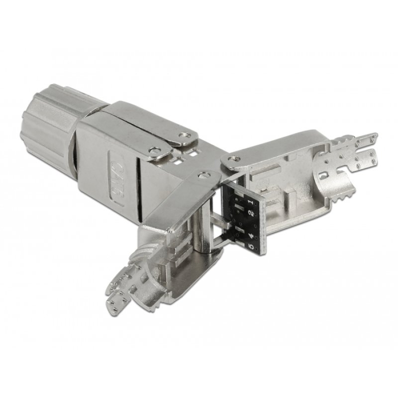 DeLOCK Coupler for network cable Cat.6 STP toolfree