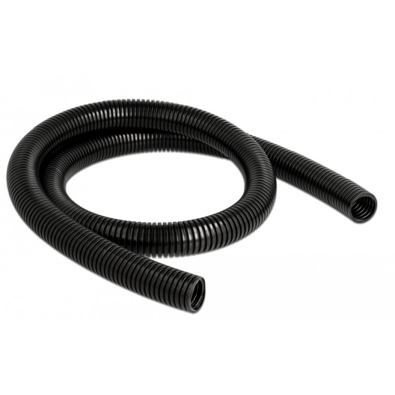 DeLOCK Cable protection sleeve 1 m x 21.2 mm black