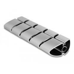 DeLOCK Mounting element for cable duct 75 x 45 mm 5 pieces silver