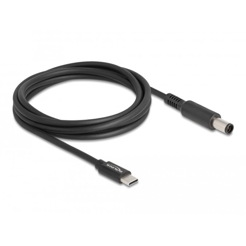 DeLOCK Laptop Charging Cable USB Type-C male to Dell 7.4 x 5.0 mm male