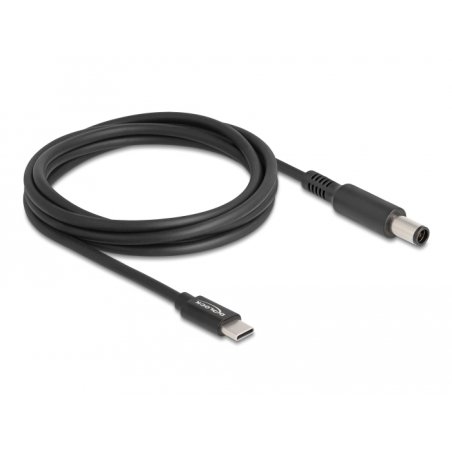 DeLOCK Laptop Charging Cable USB Type-C male to Dell 7.4 x 5.0 mm male