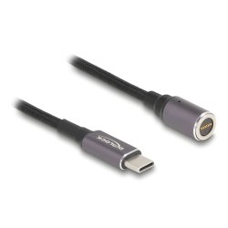 DeLOCK Laptop Charging Cable USB Type-C female to magnetic 8 pin connector 15 cm