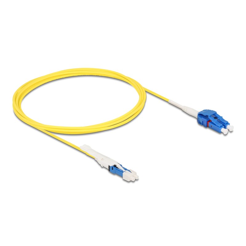 DeLOCK Câble de fibre optique CS à LC Duplex, mode simple, G657A2 / OS2 Uniboot 5 m