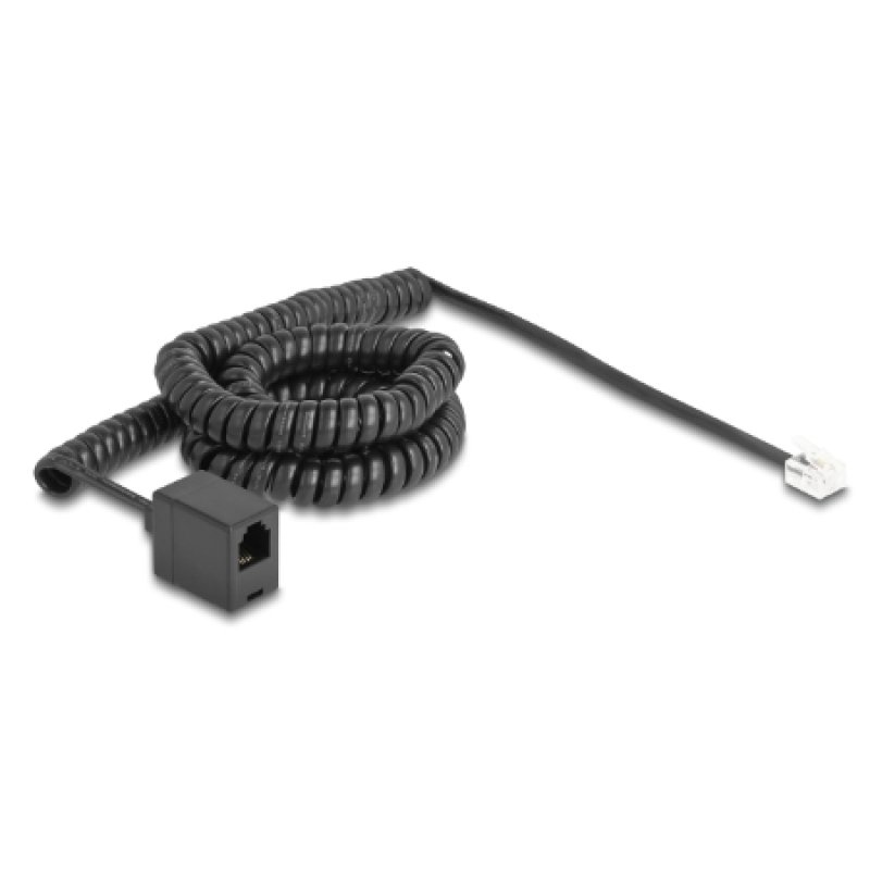 DeLOCK 90233 telephone cable 5 m Black