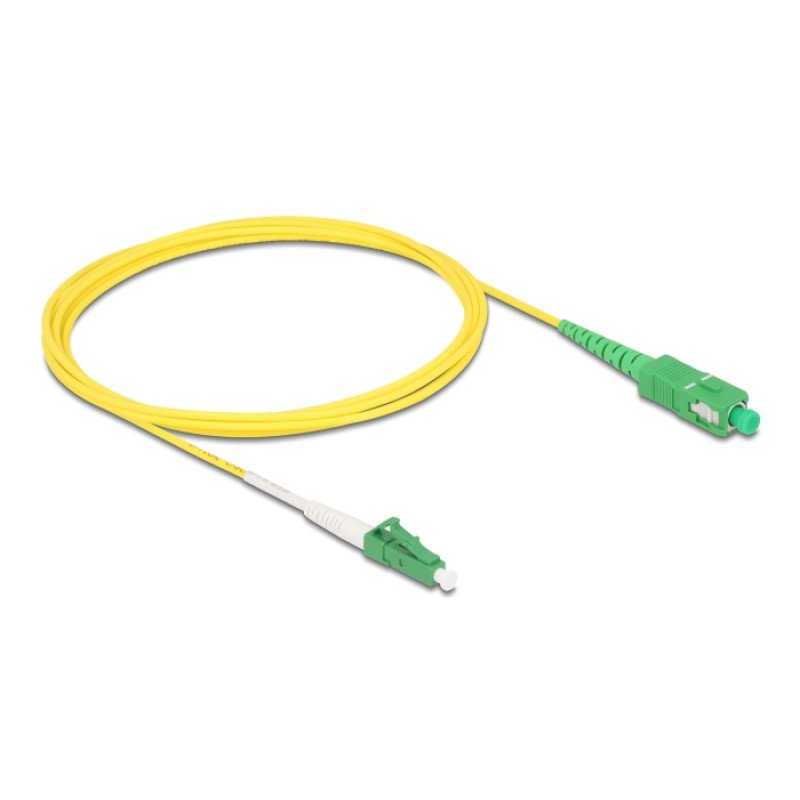 DeLOCK 83861 câble InfiniBand et à fibres optiques 2 m LC SC LC/SC Jaune