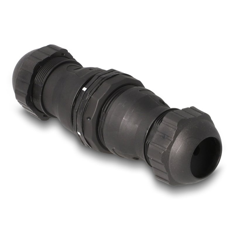 Delock Kabelverbinder RJ45 Buchse zu RJ45 Buchse Cat.6A IP68 staub- und wasserdicht