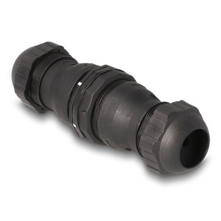 Delock Kabelverbinder RJ45 Buchse zu RJ45 Buchse Cat.6A IP68 staub- und wasserdicht