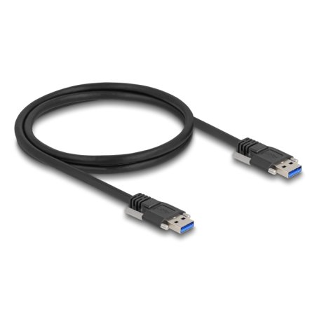 DeLOCK 81254 USB cable USB 3.2 Gen 1 (3.1 Gen 1) 1 m USB A Black