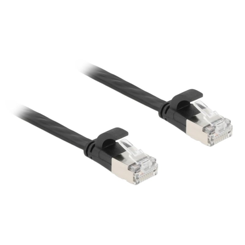 DeLOCK 81168 networking cable Black 7.5 m Cat6a U/FTP (STP)