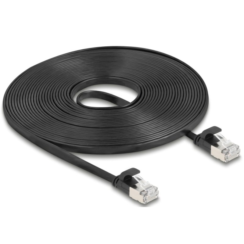 DeLOCK 81168 networking cable Black 7.5 m Cat6a U/FTP (STP)
